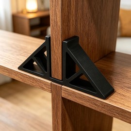 Soporte fácil de usar, instalar, negro