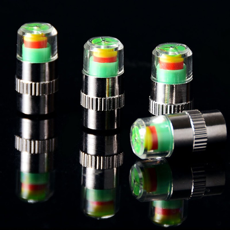ANKI HAPPIGO 4Pcs 32-to-35 PSI Car Tire Pressure Monitor Valve