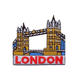 London Bridge Embroidered Iron On Patches, UK United Kingdom Patch, Assorted Designs, for Apparel Customization,Jackets, Backpacks, DIY Crafts