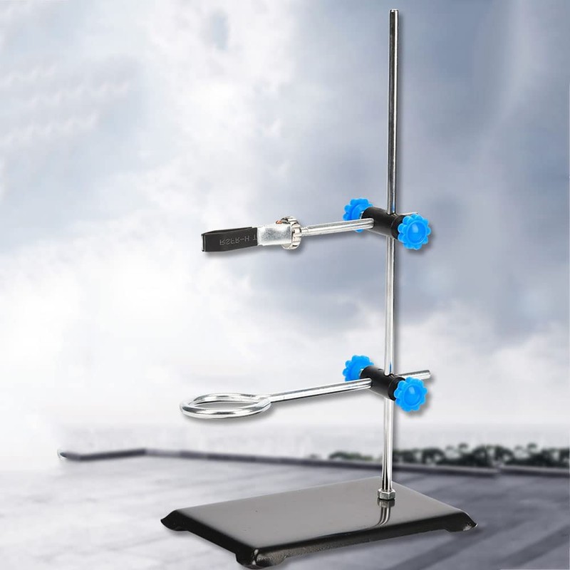 Laboratory Retort Support Stand for Titration Extraction, with a Burette
