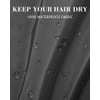 Aquior Gorro Ducha Reutilizable Mujeres Hombres Impermeable Varias Capas Cabello