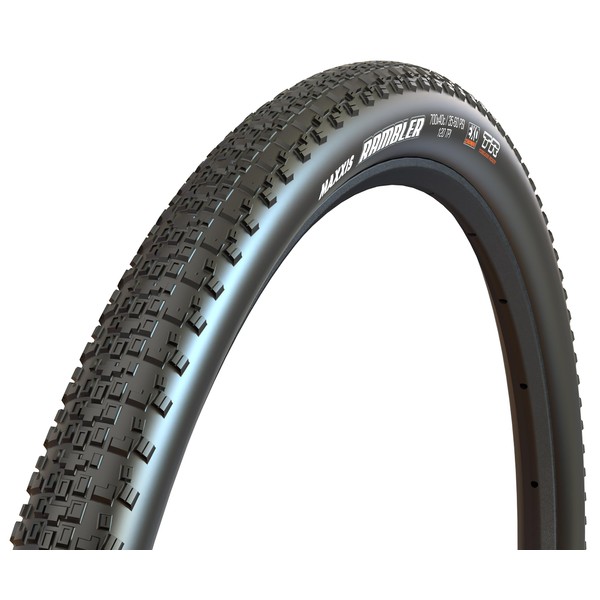 Maxxis RAMBLER-700X38C Unisex Adult Tyre, Black, 700X38C