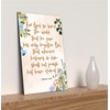 Christian Bible Verse A4 Wooden Plaque Print Sign Wall Art
