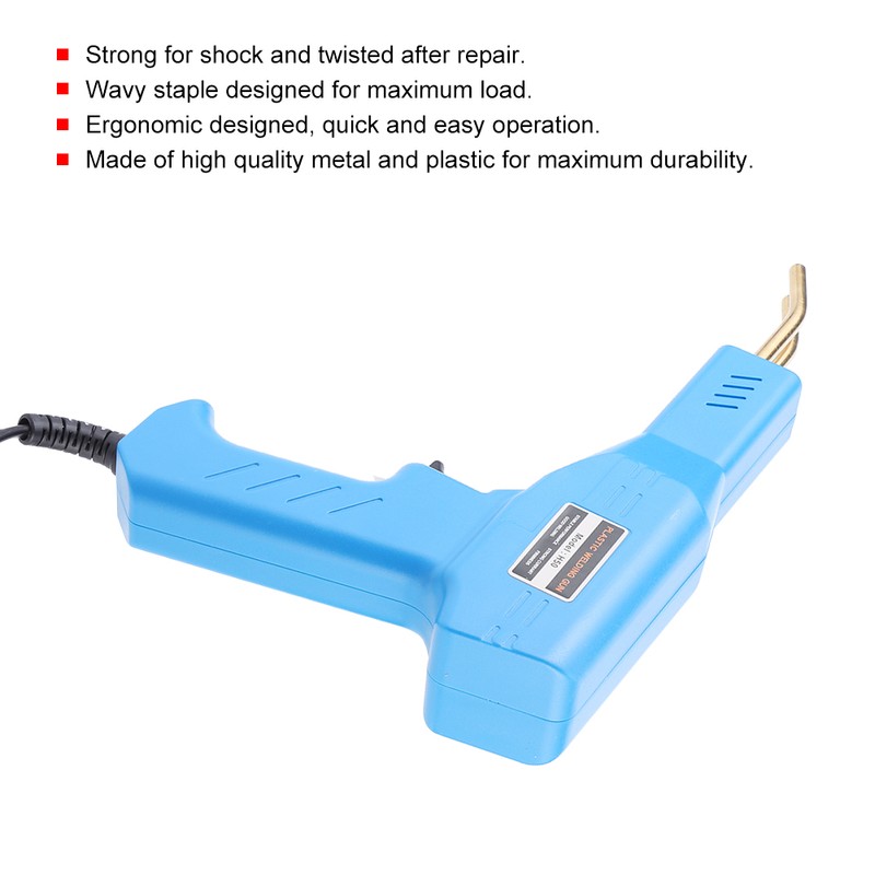 Professional Welding Gun Automotive Bumper Fairing Welding Tool Easy OperationBlue