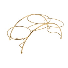 ZJchao Stainless Steel Seasoning Jar Set Salt and Pepper Sugar Jar with Lid and Spoon Kitchen Seasoning Bottles Storage Rack Suitable for Home Restaurant Outdoor Activities (Gold)