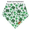 PTDECOR St. Patrick's Day Dog Bandana, Reversible Dog Scarf, Multi