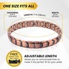 MagnetRX® Copper Anklet for Men – Ultra Strength Magnetic Copper