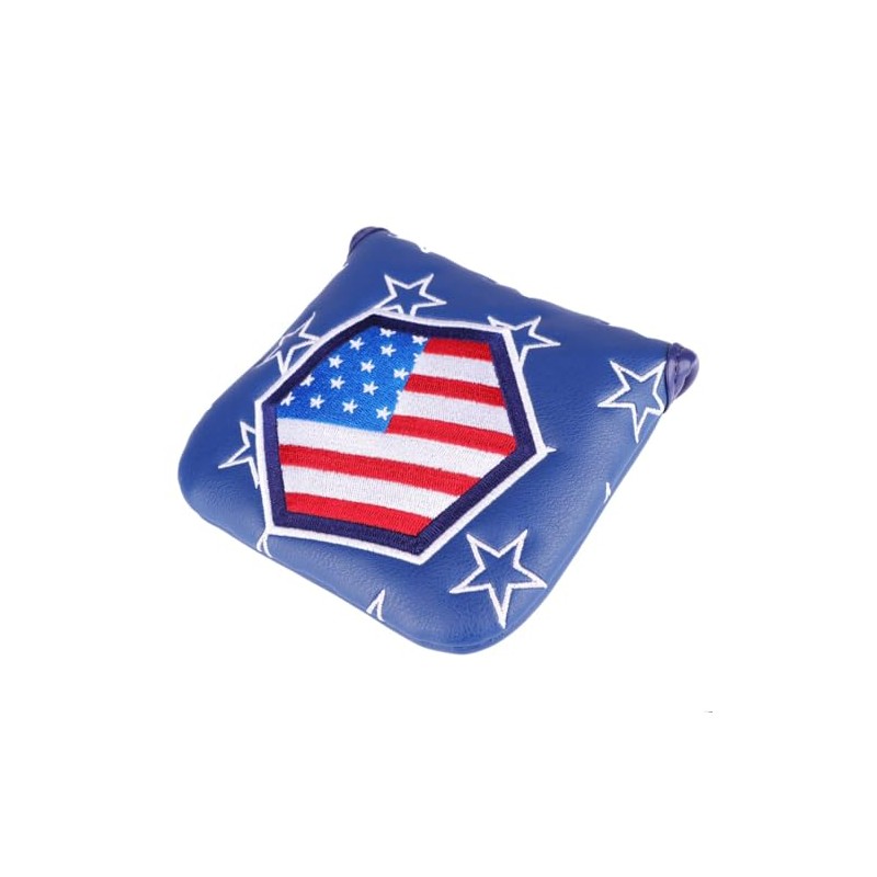Putter Cover Headcover for Odyssey 2 Ball Mallet Magnet Fits