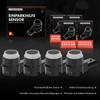 Frankberg 4 x Parking Sensors Front Rear Compatible with Altea