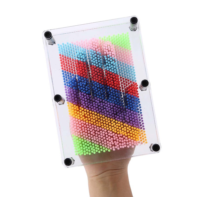 3D Pin Art Board Novel Pin Art Toy for Kids
