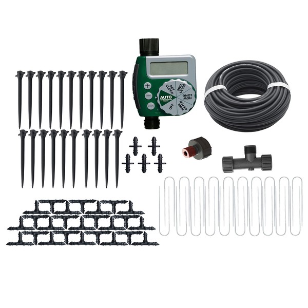 Orbit 91945 Tomato Garden Drip Irrigation Watering Kit w/Automatic Watering