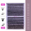 Ocean Pearl Lash Clusters 320PCS Lash Extension Kit 40D+50D DIY