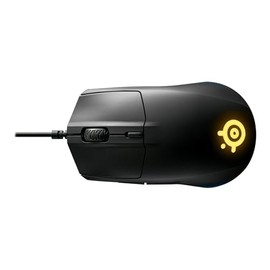 SteelSeries Rival 3 Mouse para juegos – 8.500 CPI TrueMove Core Sensor óptico – 6 botones programables – Botones de disparo divididos – Iluminación RGB Prism brillante