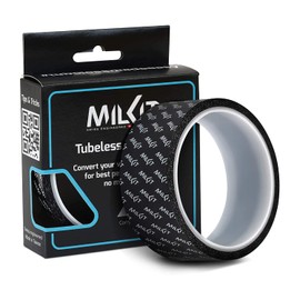 milKit - Tubeless Felgenband - Felgenschutzband - Reifen-Felgenband für Rennrad, MTB, Gravel - Felgenband 28 Zoll - 10 Meter (25 mm)