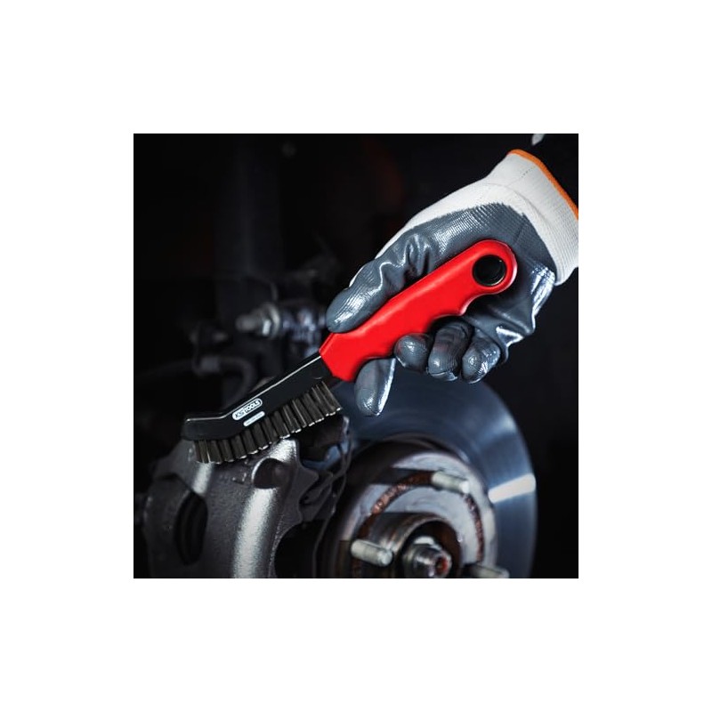 KS Tools 201.2321 Brake calliper brushes, steel, 225mm