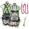 Palmer Safety Hammerhead 5pt Safety Harness 6' Safety Lanyard, D-Ring