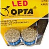 OPTA 2PC 3157 3057 3156 19 SMD's RED BLUE LED