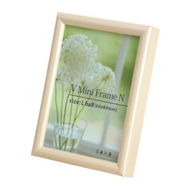 VANJOH 106061 V Mini Frame N L Half Beige with Stand [Compatible Size: 2.5 x 3.5 inches (64 x 89 mm)]