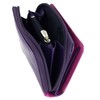 VISCONTI Ladies Compact Leather Purse/Wallet Gift Boxed Bright Colours (Shades