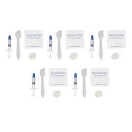 5Pcs Thermal Paste 3.2W/m.k Metal Free Safe Strong Adhesion Thermal Conductive Grease for Chipset GPU CPU Printer 0.5ml, 0.04oz