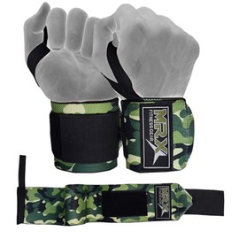 MRX Weight Lifting Wrist Wraps for Wrist Support Lifting Straps Gym Bodybuilding Training Workout for Men and Women