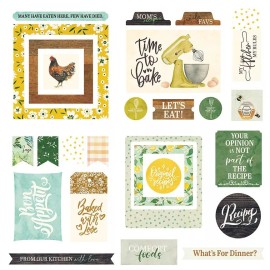 PhotoPlay Paper FRESH PICKED 2 - Ephemera Die Cuts 26 pieces Journal Scrapbook