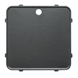 Everdure Cube™ PROFLAME 360 Reversible Griddle Plate – Dual-Sided Cast Iron Cooking Surface for Portable Gas Grill – Flat & Griddle Sides – Vitreous Enamel Finish