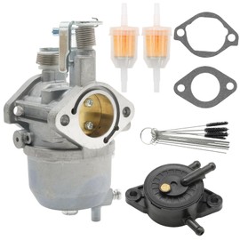Anxingo 808656 Carburetor Carb Kit with Fuel Pump, Replacement for EZGO RXV 2008-2014 Valor 2010-2014, Replaces 602061 72873G01