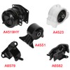 Engine Mount Trans Mounts Set A4519HY A4551 A4523 A6582 A6579