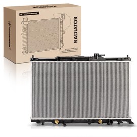 A-Premium Engine Coolant Radiator Assembly with Transmission Oil Cooler Compatible with Honda CR-V CRV 2002-2006 2.4L, Element 2003-2006 2.4L, Replace# 19010PZDA51
