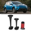 12V Car Motorcycle Dual Trumpet Air Horn Speaker 120dB Loud