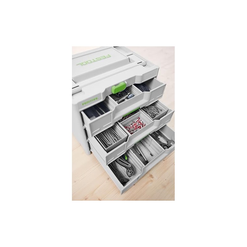 Festool Sortainer³ SYS3-SORT/3 M 337 (with dividers)