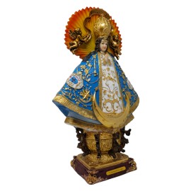 mrcjsales Virgen de San Juan de los Lagos 12" Resin Statue – Religious Home Decor 6119-12
