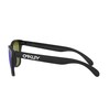Oakley Frogskins Sunglasses Matte Black with Violet Iridium Lens +