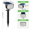 nipify Solar Spot Lights Outdoor Motion Sensor with 3 Modes,
