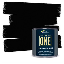 The One Paint - Satin Finish - Multi Surface Paint 250ml (Dark Grey)