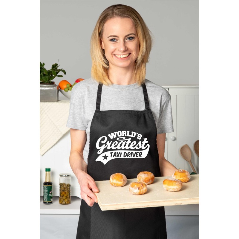 Print4U Apron Greatest Taxi Driver Gift For Her Gift For