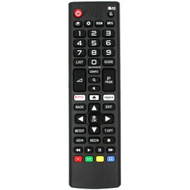 Ersatz Fernbedienung passend für LG TV 55UK6300 / 55UK6300PLB / 55UK6400 / 55UK6400PLF / 55UK6470 / 55UK6470PLC