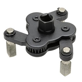 STRAIGHT 12-628 Oil Filter Wrench Adjustable, Diamond Coating, Magnetic Type