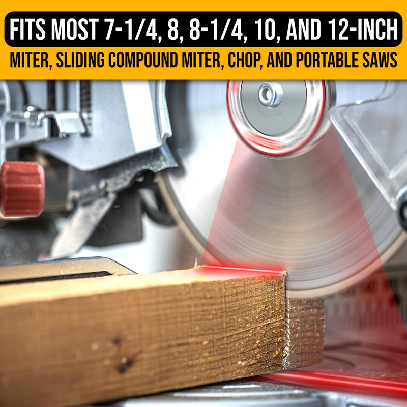 Miter Saw Laser Guide - Miter and Portable Saw Laser