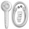 Waterpik SM-451E 1,8 gpm PowerSpray+ Soffione doccia massaggiante originale, bianco