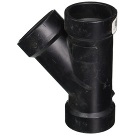 Genova Products 81015 Wye Pipe Fitting, 1-1/2", Iron