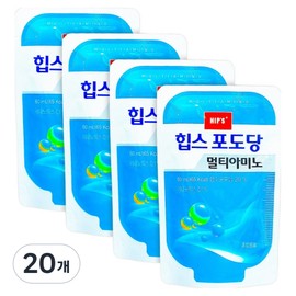 Hips Farm to Plus Multi-Amino Drinking Dextrose, 80ml, 20 units / 힙스 팜투플러스 멀티아미노 마시는 포도당, 80ml, 20개