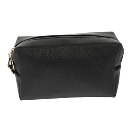 Vaguelly Travel Skincare Pouch Makeup Organizer Bag for Cosmetics Portable PU Holder for Toiletries Lightweight and Durable Design for Travel