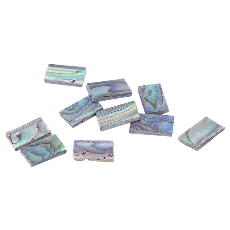 10Pcs Abalone Shell Inlay Natural Guitars Inlay Material Guitar Fretboard