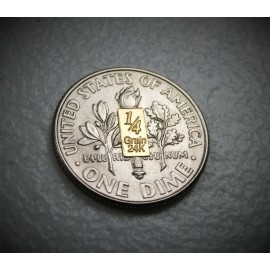 BENCHMARK STRATEGIC METALS  SOCIAL SECURITY THAT WON'T FAIL! 1/60 GRAM 999 FINE PURE GOLD B7a