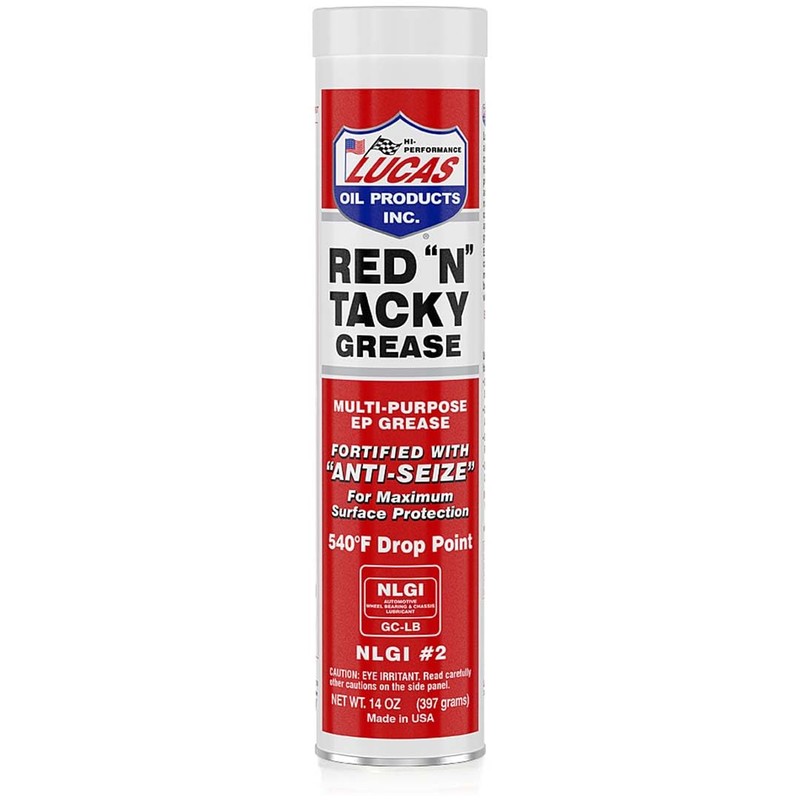 Lucas Oil 10005 Red N Tacky Grease - 14 Ounce
