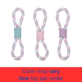 Bow Wow Woven Rope Dog Toys – Durable Chew & Tug Toys for Medium & Large Dogs – Gentle on Teeth – Assorted Shapes & Weaves – Dental Flossing Action – Heavy Duty Interactive Play
