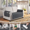 TAOCOCO Waterproof Loveseat Covers for Pets Dogs with Non Slip