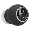 5 Speed Gear Shift Knob Genuine Leather Shifter Stick with